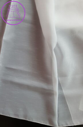 Metrážová záclona sable výška 300cm Lag-1498-01 bílá nebo 02 krém 2023
