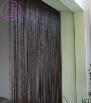 Bambusový závěs do dveří 90x200cm - Saigon classic tmavě hnědý 2025