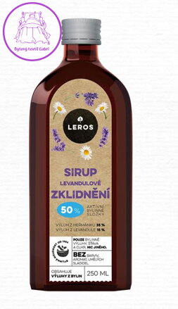 Leros sirup - Levandulové zklidnění 250ml