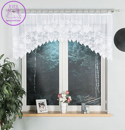 Záclona kusová oblouková s motivem 250x80cm Gabri-Demetria 017480-2026