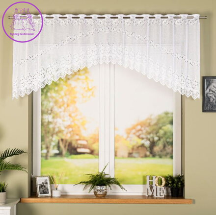 Záclona kusová oblouková s motivem 250x80cm Gabri-Jagoda 018534-2026