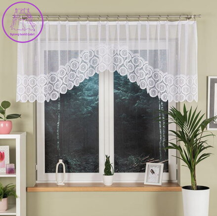 Záclona kusová oblouková s motivem 310x80cm Gabri-Malvina 018535-2026