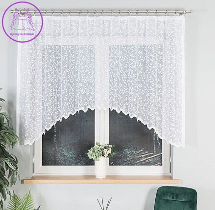 Záclona kusová oblouková s motivem 250x130cm Gabri-Zuzanna 023058-2026