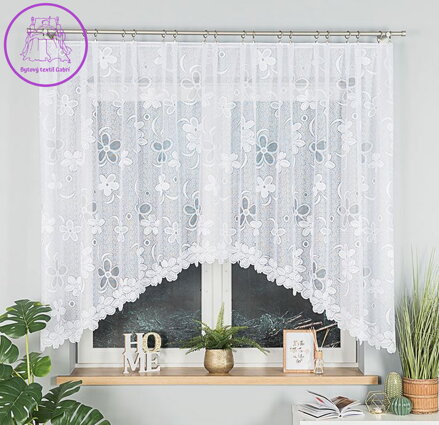 Záclona kusová oblouková s motivem 300x150cm Gabri-Renata 049885-2026