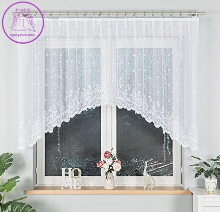 Záclona kusová oblouková s motivem 300x120cm Gabri-Karolina 054160-2026