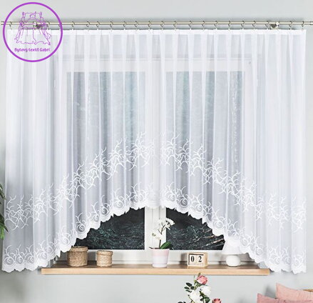 Záclona kusová oblouková s motivem 420x160cm Gabri-Bakaro 023297-2026