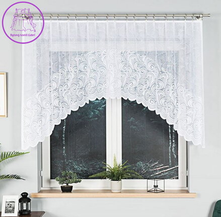 Záclona kusová oblouková s motivem 250x120cm Gabri-Kinga 023391-2026