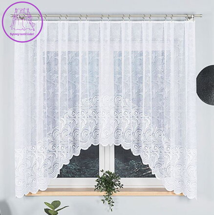 Záclona kusová oblouková s motivem 400x160cm Gabri-Kinga 023391-2026