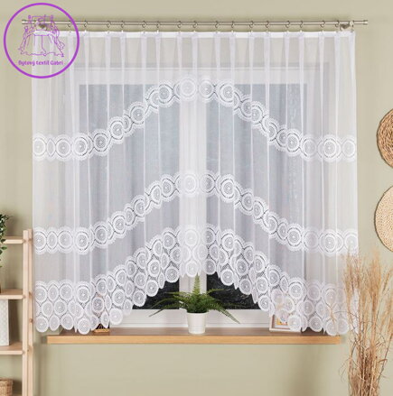 Záclona kusová oblouková s motivem 310x160cm Gabri-Malvina 018535-2026