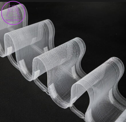 Řasící páska 50m - 10cm transparentní 1:2 Gabri-TASMAM/T28-2026