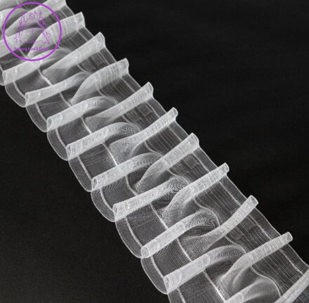 Řasící páska 50m - 10cm transparentní 1:2,5 Gabri-TASMAM/T20-2026