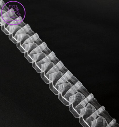 Řasící páska 50m - 5cm transparentní 1:2,5 Gabri-TASMAL/Z3Z-2026