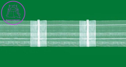 Řasící páska 50m - 5cm transparentní 1:2 Gabri-TASMAL/Z7Z