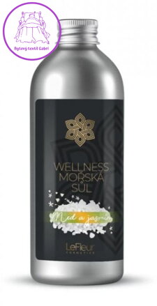 Mořská sůl med a jasmín 300g