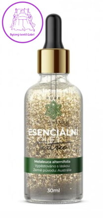 LeFleur 100% přírodní esenciální olej Tea tree s výhonky rostliny 