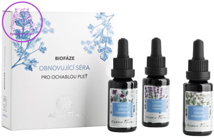 Biofáze Obnovující séra Koriandr, 3x20 ml
