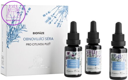 Biofáze Obnovující séra Levandule, 3x20 ml 