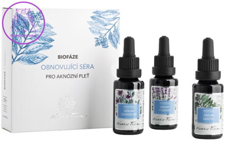 Biofáze Obnovující séra Santal, 3x20 ml