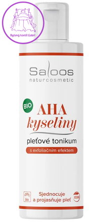Bio pleťové tonikum s AHA kyselinami 