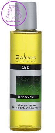 CBD tělová kosmetika - CBD Sprchový olej 