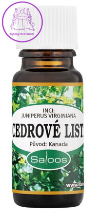 Esenciální oleje - Cedrové listí 