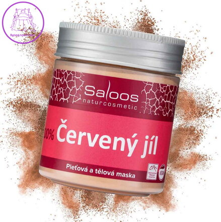 Tělové a pleťové masky - Červený jíl 140g
