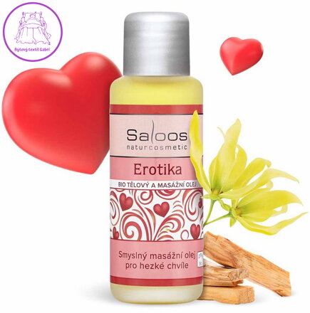 Bio tělové a masážní oleje - Erotika  Bio tělové a masážní oleje - Erotika