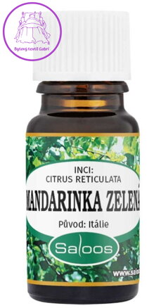 Esenciální oleje - Mandarinka zelená