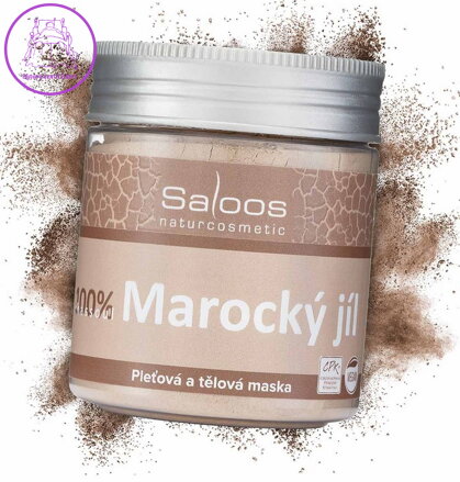 Tělové a pleťové masky - Marocký jíl 200g