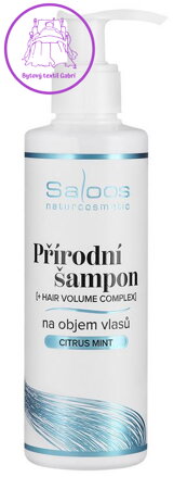 Přírodní šampon na objem vlasů 
