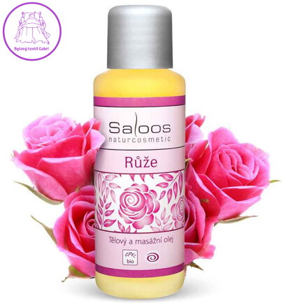 Bio tělové a masážní oleje - Růže  Bio tělové a masážní oleje - Růže