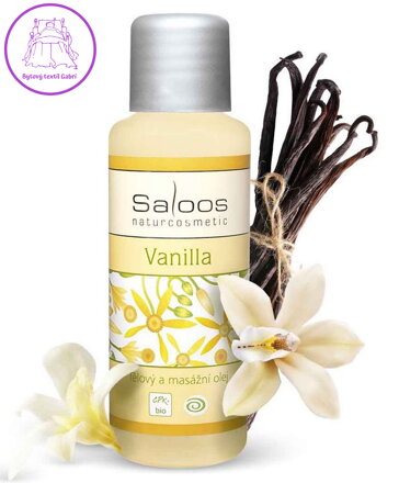 Bio tělové a masážní oleje - Vanilla  Bio tělové a masážní oleje - Vanilla