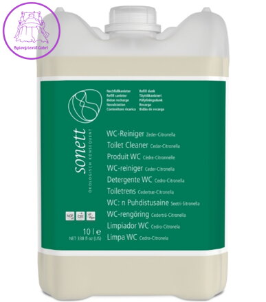 SONETT WC čistič cedr - citronela 10 l SONETT WC čistič cedr - citronela 10 l