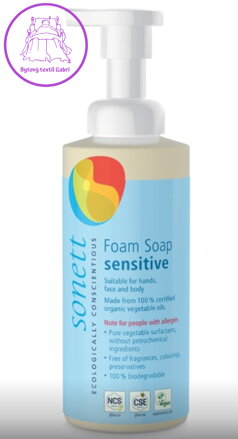SONETT Pěnové mýdlo Sensitive 200 ml