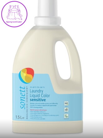 SONETT Prací gel na barevné prádlo Sensitive 1,5l