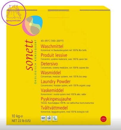 SONETT Prací prášek 10 kg  barevné i bílé prádlo