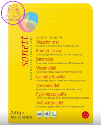 SONETT Prací prášek 2,4 kg barevné i bílé prádlo 