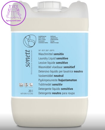 SONETT Prací gel - Sensitive 20 l