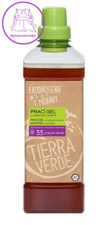 Prací gel z mýdlových ořechů s BIO levandulovou silicí