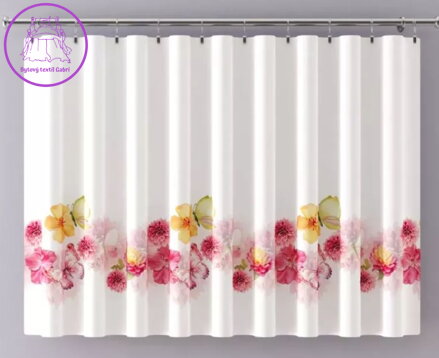 Metráž voál tištěný výška 150cm W-Zinnia 2025