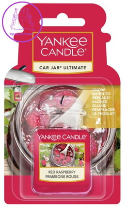 Yankee Candle gelová visačka do auta - RED RASPBERRY ( 29231 ) Yankee Candle gelová visačka do auta - RED RASPBERRY ( 29231 )
