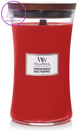 Svíčka WoodWick velká - Crimson Berries ( 31782 )