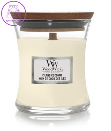 Svíčka WoodWick malá - Island Coconut ( 31852 ) Svíčka WoodWick malá - Island Coconut ( 31852 )