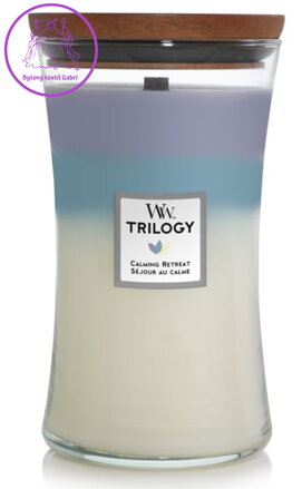 Svíčka WoodWick velká - Trilogy Calming Retreat ( 32034 ) Svíčka WoodWick velká - Trilogy Calming Retreat ( 32034 )