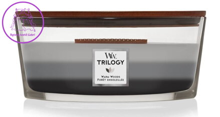 Svíčka WoodWick loď - Trilogy Warm Woods ( 32059 )