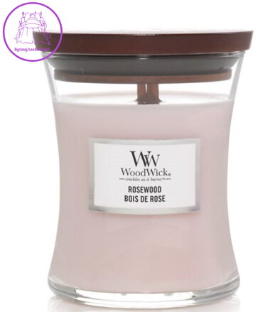 Svíčka WoodWick střední - Rosewood ( 34046 )