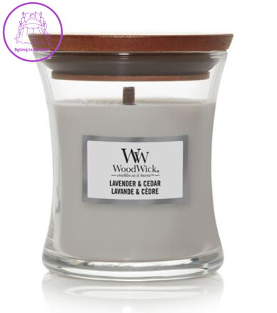 Svíčka WoodWick malá - Lavender & Cedar ( 36470 ) Svíčka WoodWick malá - Lavender & Cedar ( 36470 )