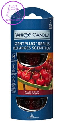 YANKEE CANDLE NÁHRADNÍ NÁPLŇ (2KS) DO ELEKTRICKÉ ZÁSUVKY - BLACK CHERRY ( 36624 ) YANKEE CANDLE NÁHRADNÍ NÁPLŇ (2KS) DO ELEKTRICKÉ ZÁSUVKY - BLACK CHERRY ( 36624 )