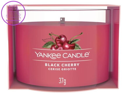Yankee Candle plněná votivní svíčka ve skle - BLACK CHERRY ( 38580 ) Yankee Candle plněná votivní svíčka ve skle - BLACK CHERRY ( 38580 )