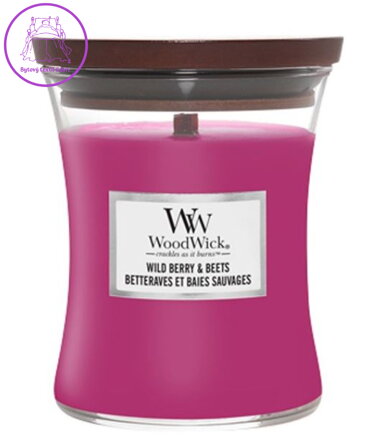Svíčka WoodWick střední - Wild Berry & Beets ( 39126 )